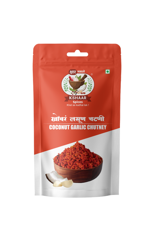 khobra lasun chutney